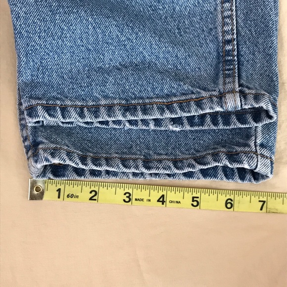 Vintage Levi’s 560 Orange tab Loose Fit Tapered Leg Jeans Mens 36x30 On Trend - Picture 9 of 13